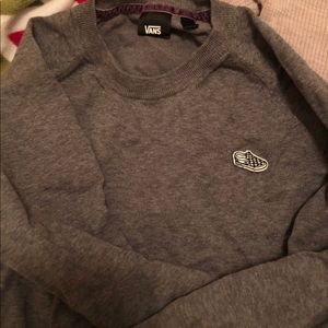 Checkered vans sweater